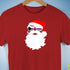 Santa’s Demisexual Pride Flag Shades Premium Unisex T-Shirt - Red